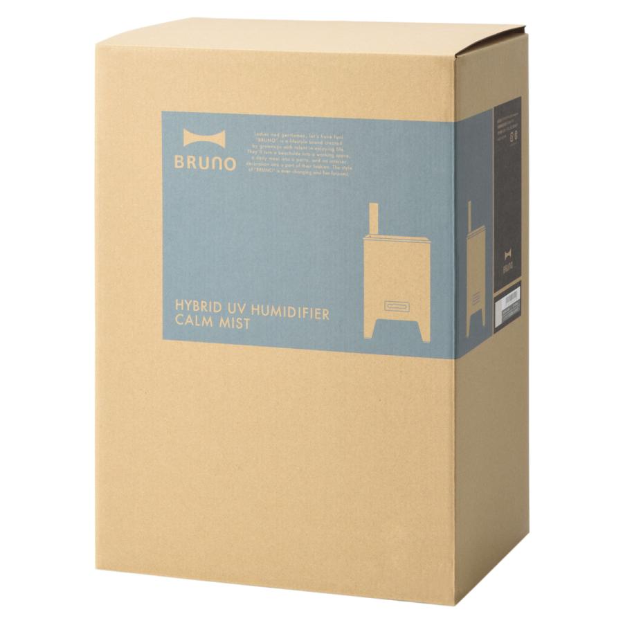 BRUNO（ブルーノ） 【特典付き】 加湿器 超音波 加熱 アロマ加湿器 4L