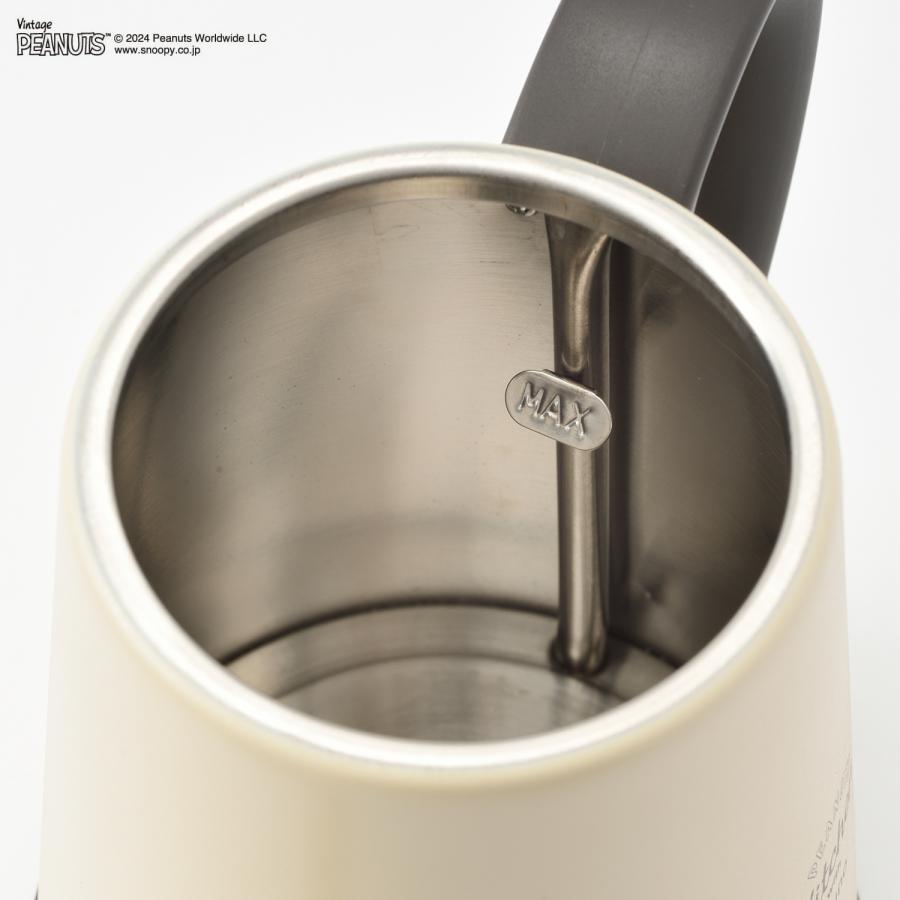 BRUNO（ブルーノ） 電気ケトル ポット 湯沸かし器 1L スヌーピー