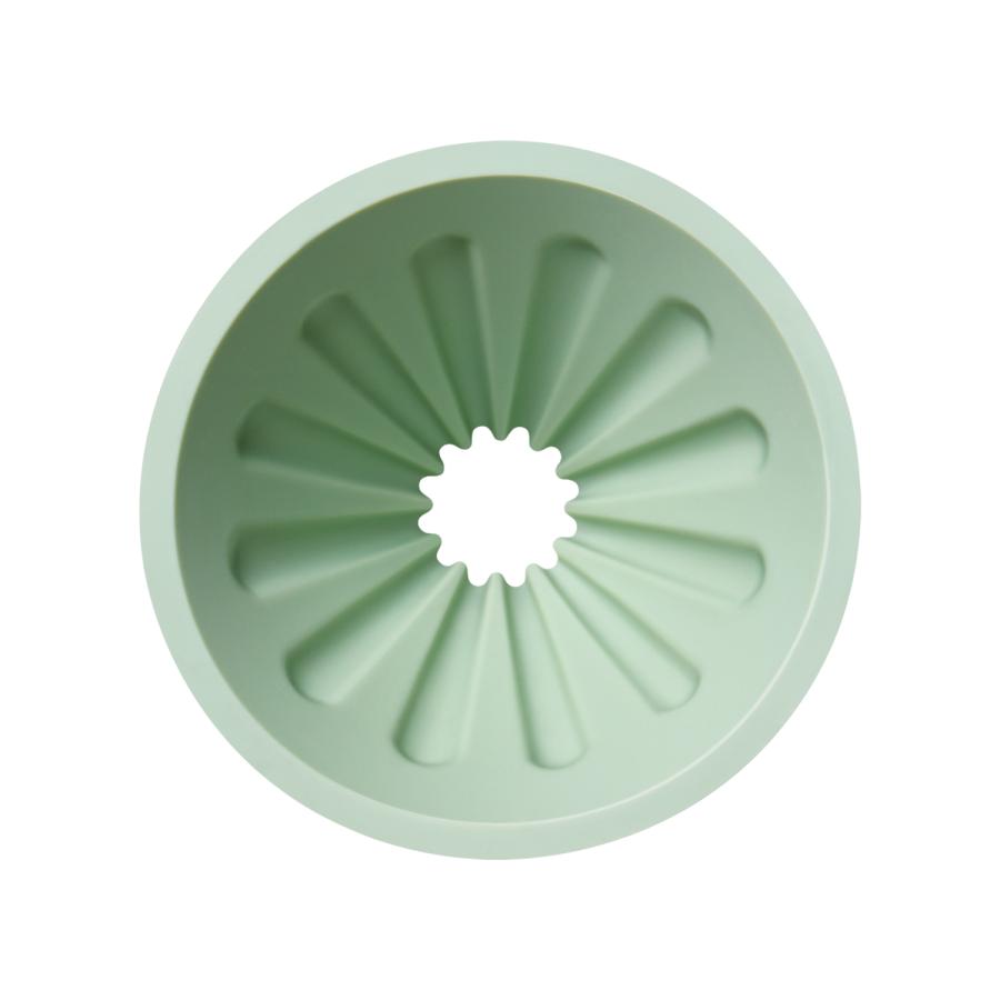 BUYDEEM バイディーム コーヒードリッパー ステンレスフィルター グラス セット DRIPPER SET グレー グリーン byd