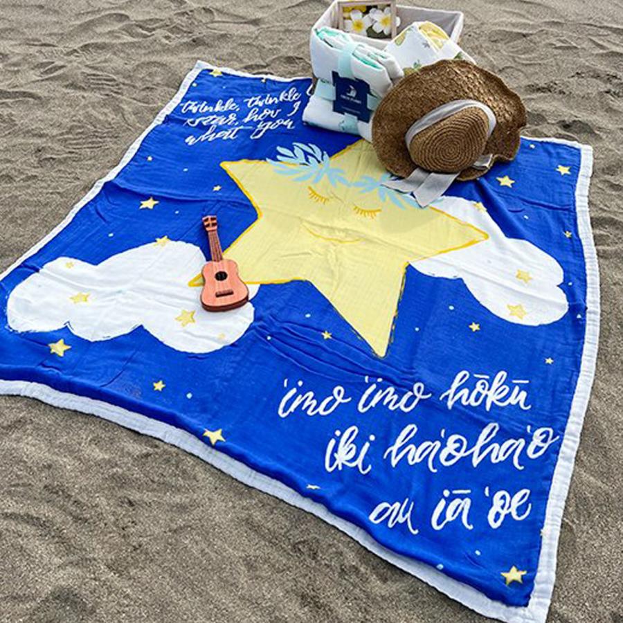 CocoMoon ココムーン ブランケット キルト 大判 ベビー 赤ちゃん QUILT 460100200102の画像