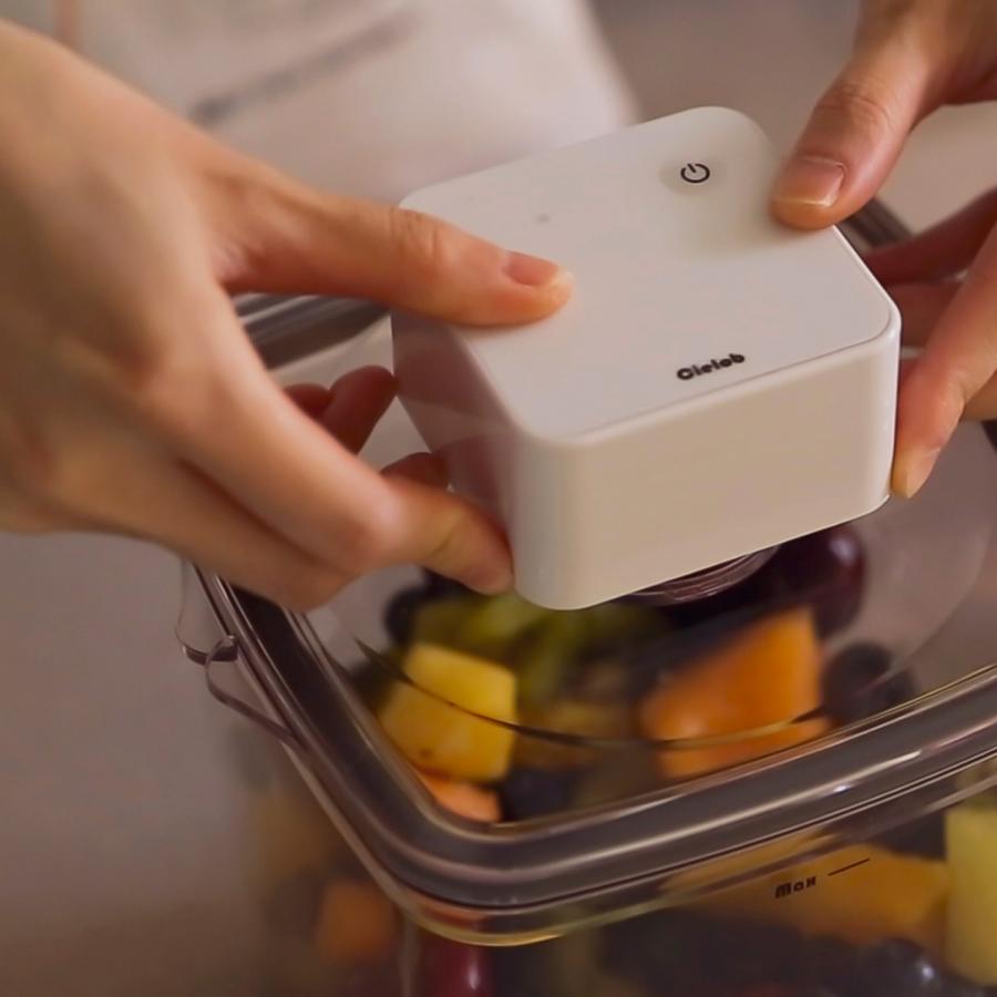 Cielob（セーロブ） 真空保存容器 電動バキュームポンプ 4点セット