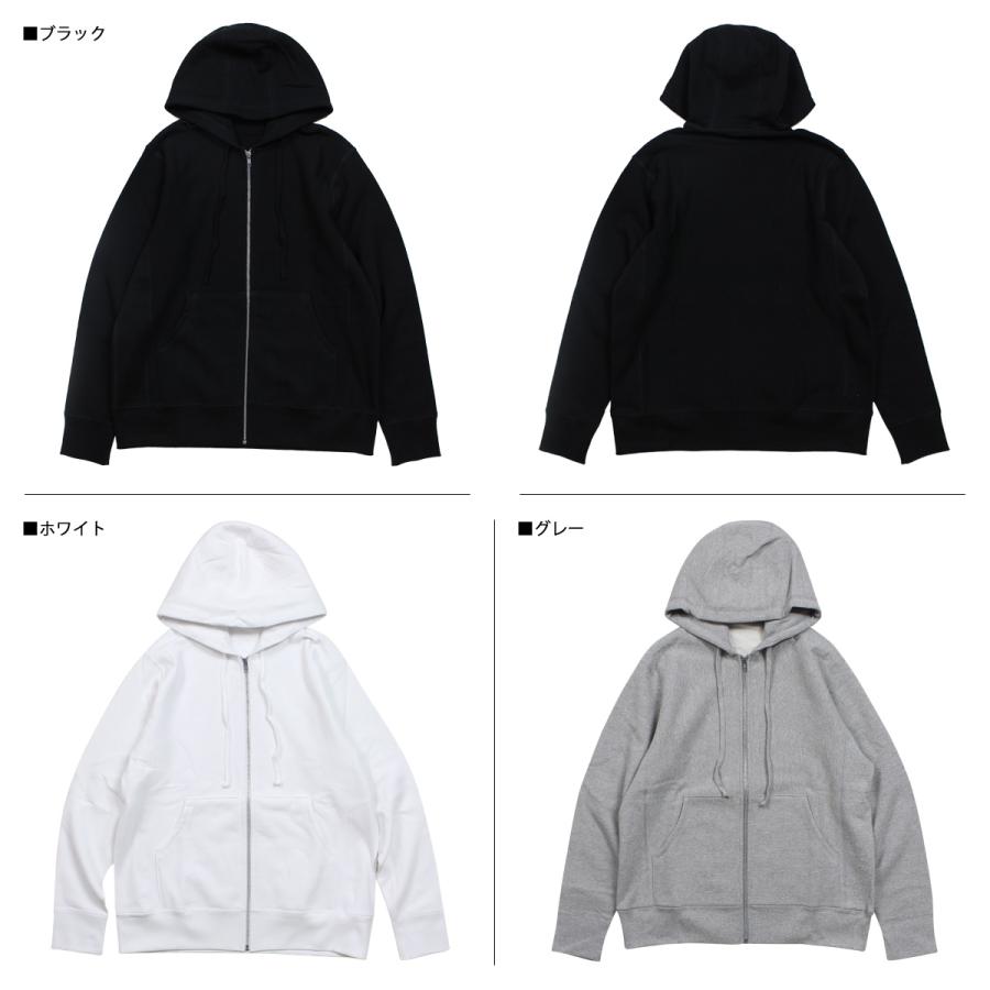 ハウスオブブランクス HOUSE OF BLANKS パーカー ジップアップ スウェット 無地 メンズ リバースウィーブ カナダ製 ZIP HOODED SWEATSHIRT｜goodslabo｜06