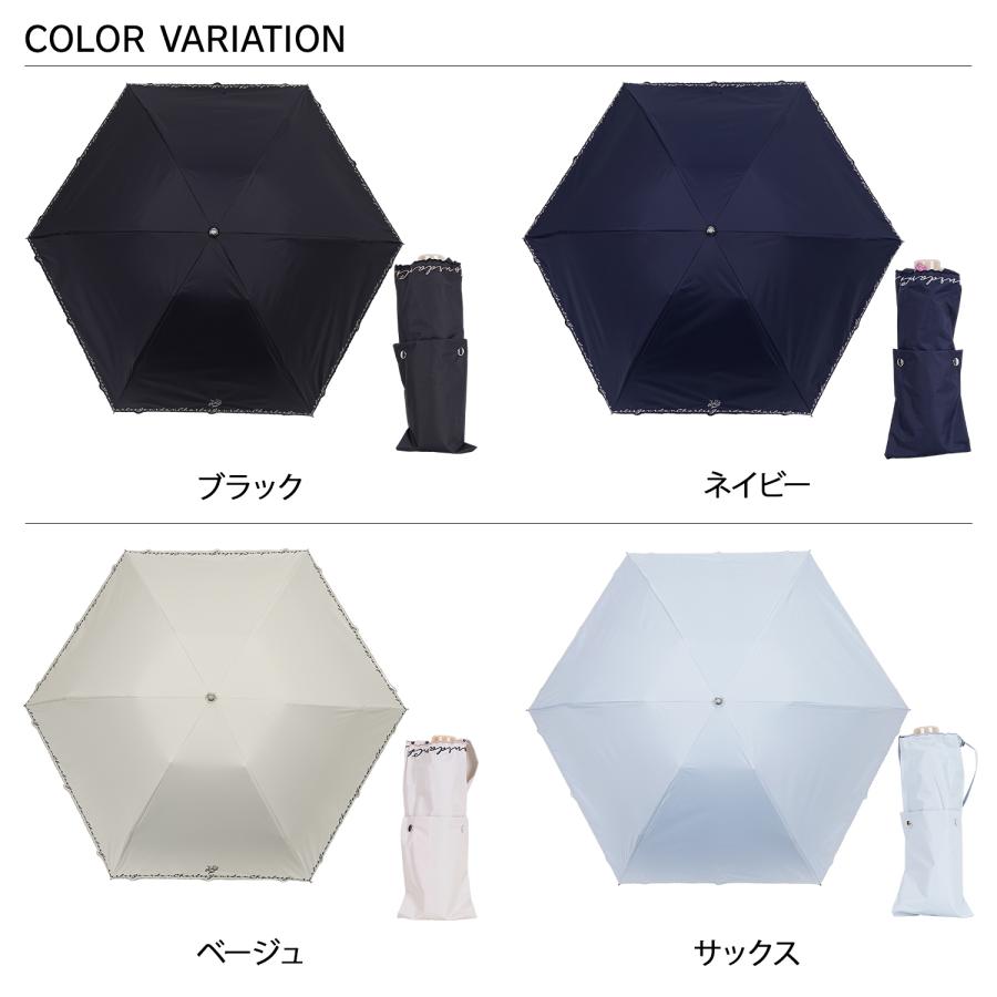 CHARLES JOURDAN（シャルル ジョルダン） 日傘 折りたたみ 軽量 晴雨兼用 レディース 55cm UVカット 紫外線対策 1CJ ...