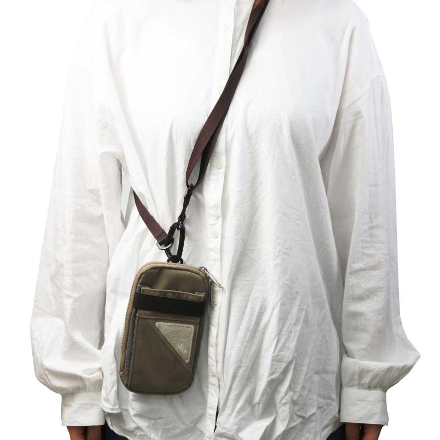 CIE シー ポーチ 小物入れ フローネック メンズ レディース FLOW NECK PORCH ブラック ネイビー ベージュ オリーブ 黒 022107_12