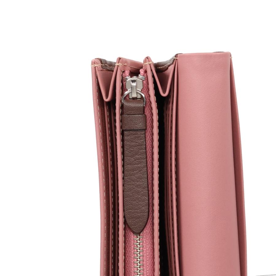 COMME CA（コムサ） 財布 二つ折り レディース 本革 コンパクト 