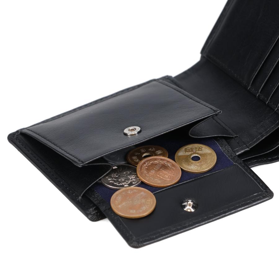 COMME CA MEN（コムサメン） 財布 二つ折り メンズ レディース 本革