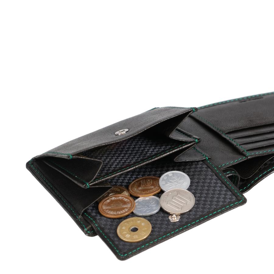 COMME CA MEN（コムサメン） 財布 二つ折り メンズ レディース 本革