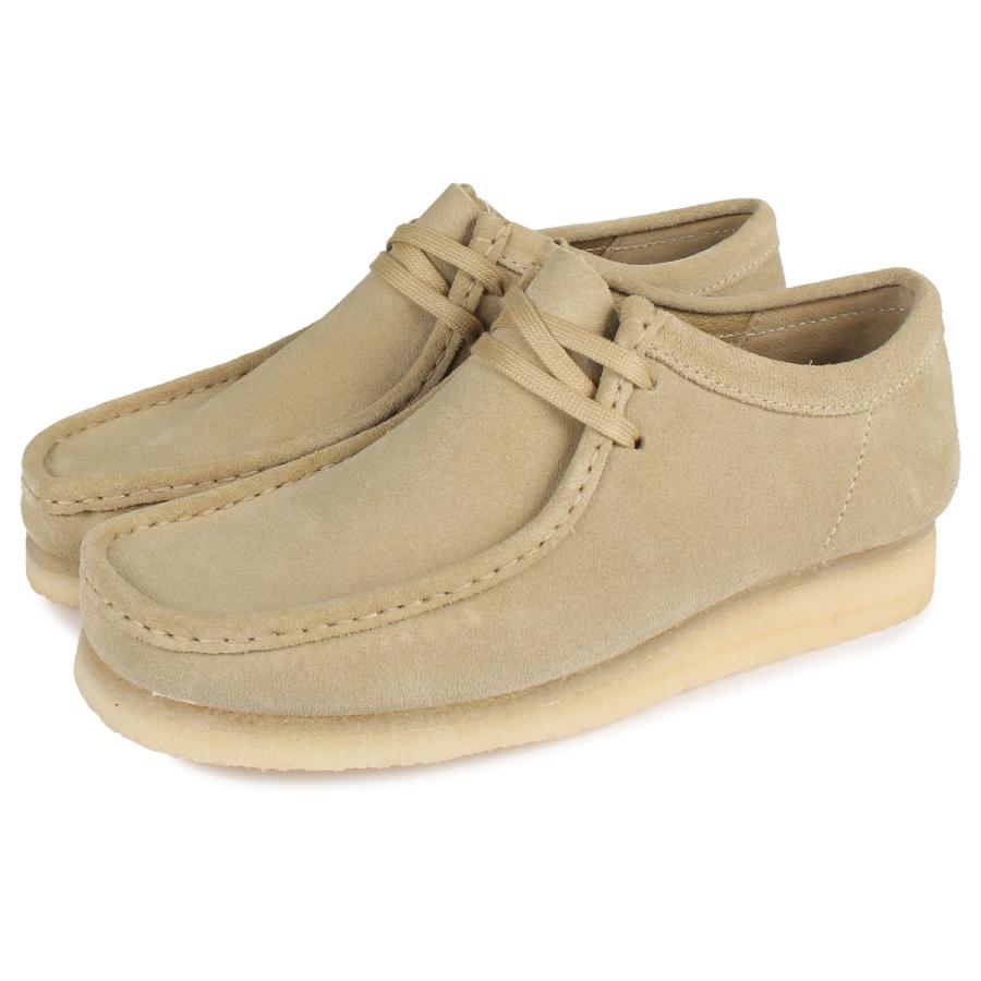 Clarks クラークス ワラビー ブーツ メンズ WALLABEE ベージュ Clarks クラークス ワラビー ブーツ メンズ WALLABEE ベージュ