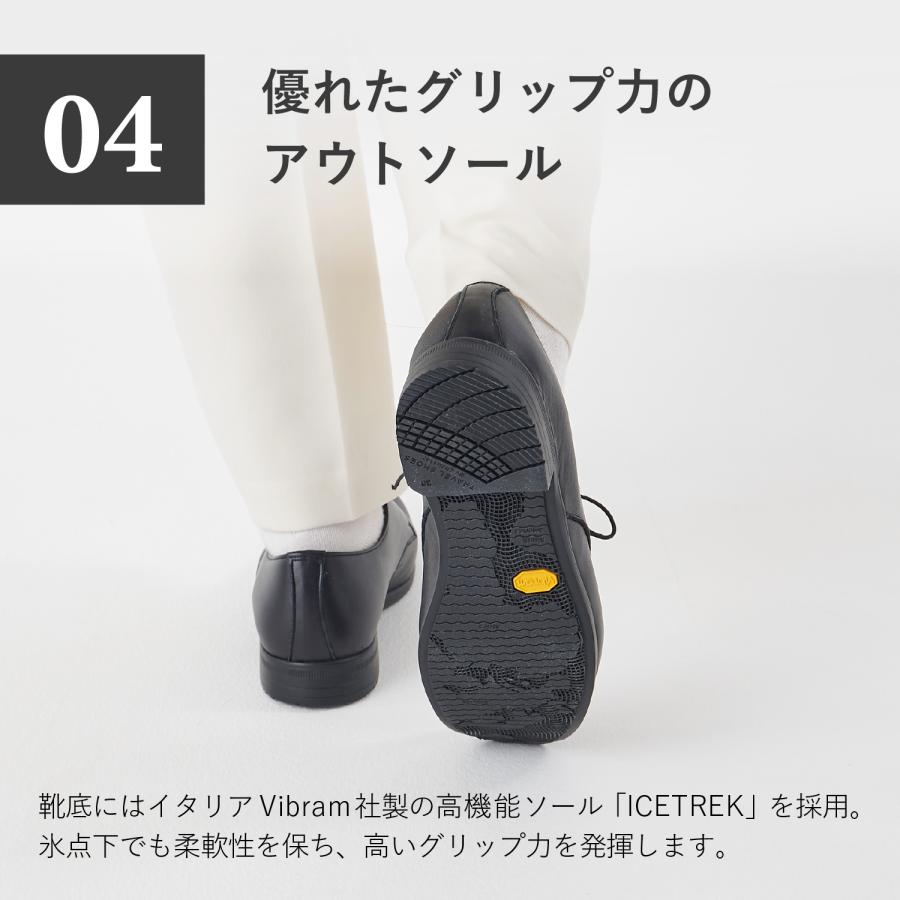 chausser（ショセ） トラベル シューズ プレーントゥ レースアップ