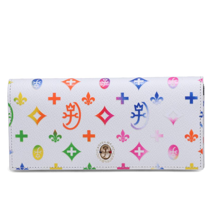 のり☆カステルバジャック長財布　白 カステルバジャック 財布 長財布 白(ホワイト) CASTELBAJAC