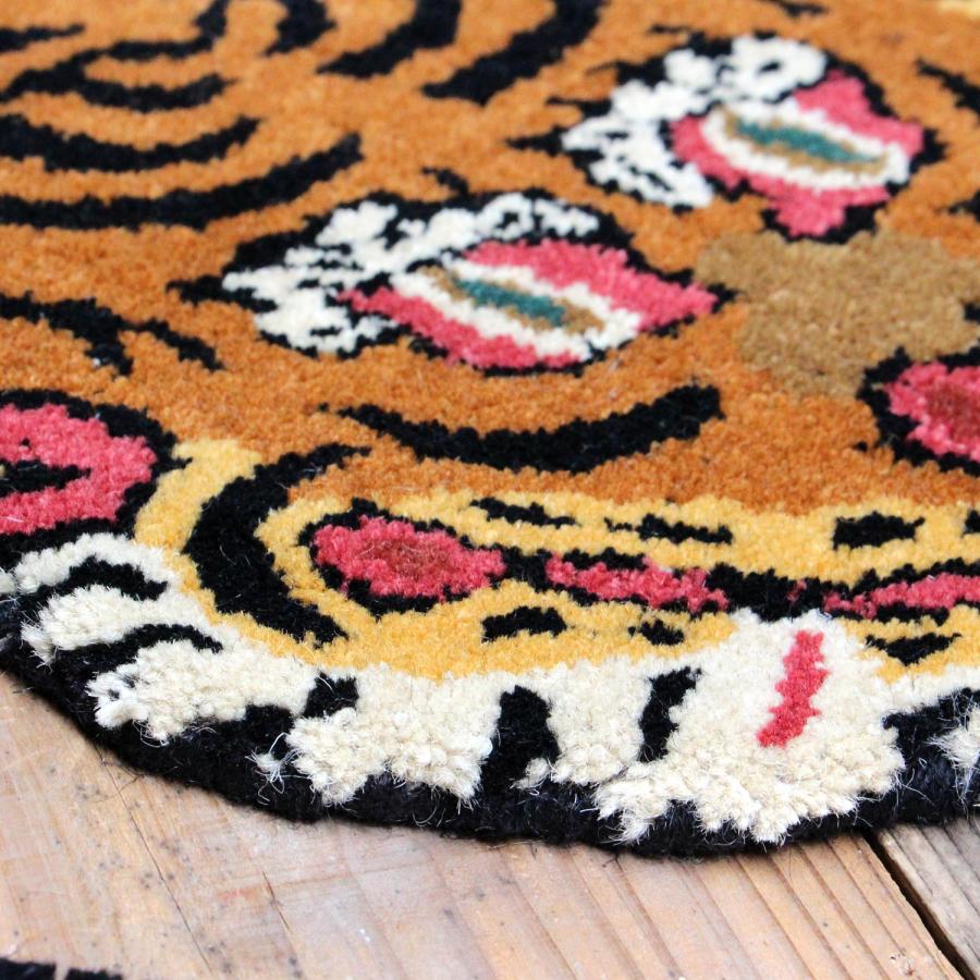 DETAIL ディテール ラグ ラグマット カーペット 絨毯 トラ 厚手 105 