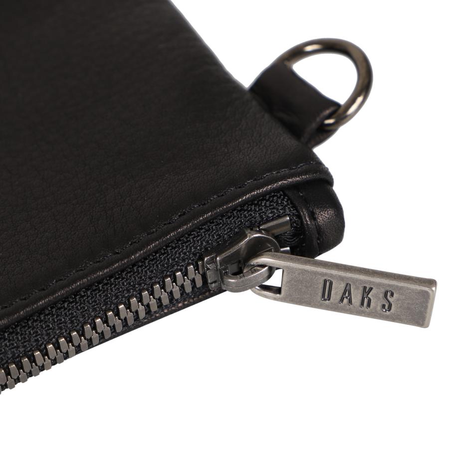 DAKS（ダックス） ショルダーバッグ サコッシュ メンズ 斜め掛け 本革