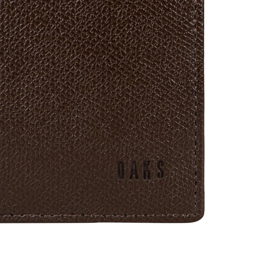 DAKS（ダックス） 二つ折り財布 メンズ WALLET ブラック ブラウン