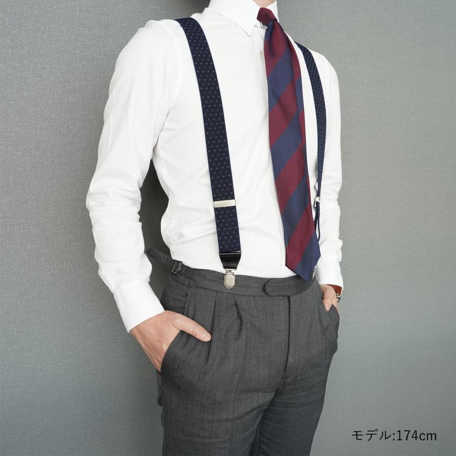 DAKS（ダックス） サスペンダー 吊りバンド メンズ Y字 SUSPENDERS