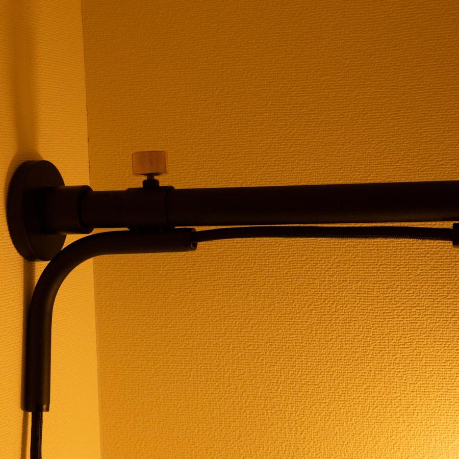 DRAW A LINE ドローアライン ランプ 関節照明 ライト つっぱり棒 照明器具 ランプA 001 Tension Rod A 専用 007 Lamp A LED対応 D-LAの画像