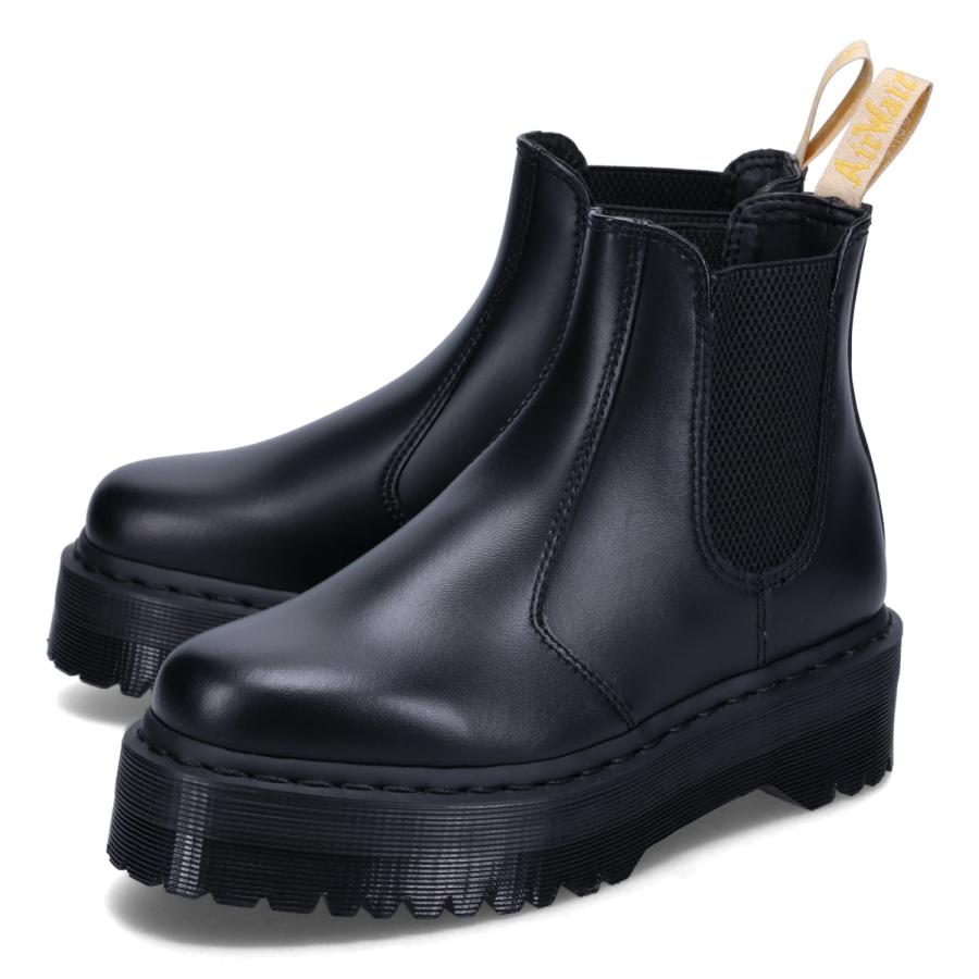チェルシーブーツ 厚底 ドクターマーチン UK8 QUAD 2976 ブーツ メンズ レディース Dr.Martens ドクターマーチン QUAD サイドゴアブーツ 靴