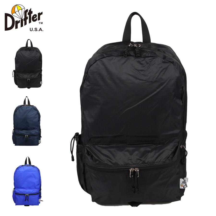 Drifter JACK BUNNY ブラック　リュック Drifter（ドリフター） リュック バッグ バックパック メンズ