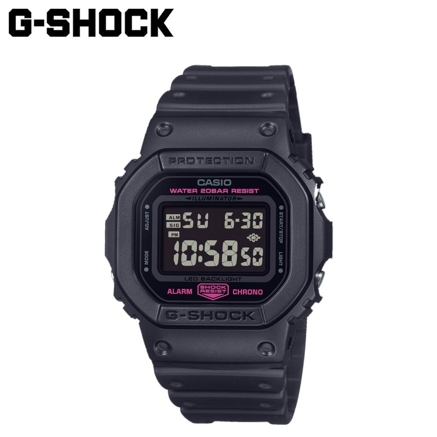 G-SHOCK DW-5600PK-1JR スピード ブラック×ピンク 未使用☆ CASIO（カシオ） CASIO G-SHOCK 腕時計 DW-5600PK-1JR 5600 SERIES