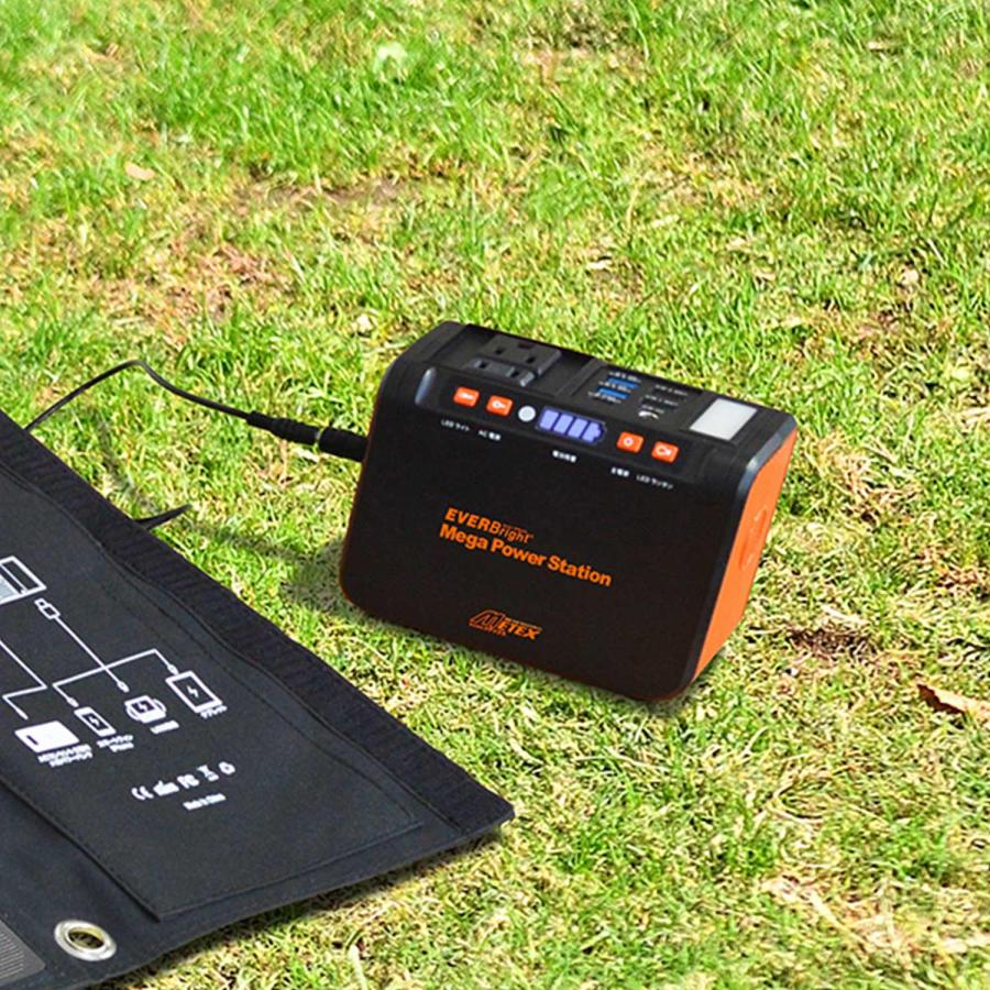 EVERBright エバーブライト ポータブル電源 蓄電池 充電器 大容量 家庭