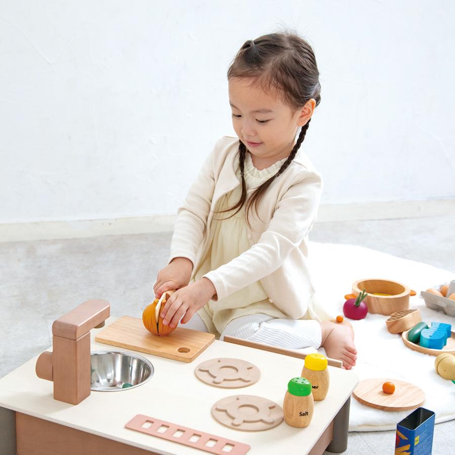 エド・インター Ed・Inter 知育玩具 木のおもちゃ おままごとセット インテリアになじむ ベビー キッズ 3歳 アルコール除菌対応_7