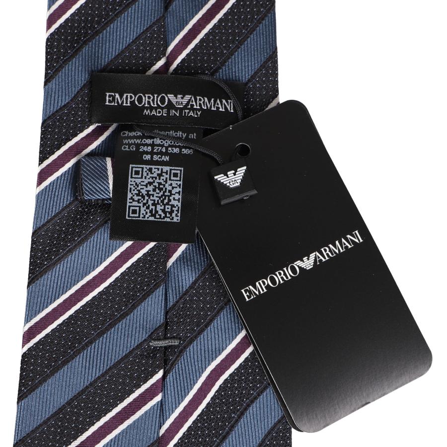 未使用タグ付 エンポリオアルマーニ ネクタイ 純白 結婚式 光沢・艶