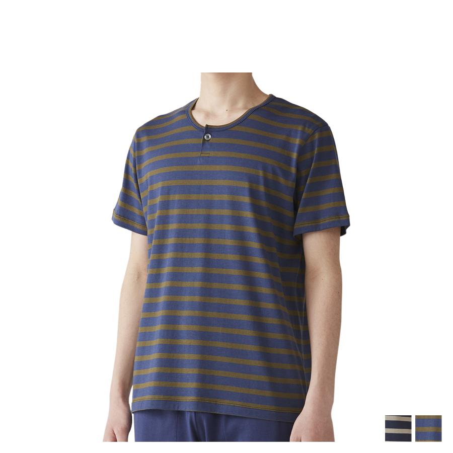 EPOCA UOMO エポカ ウォモ Tシャツ 半袖 カットソー メンズ ヘンリー 