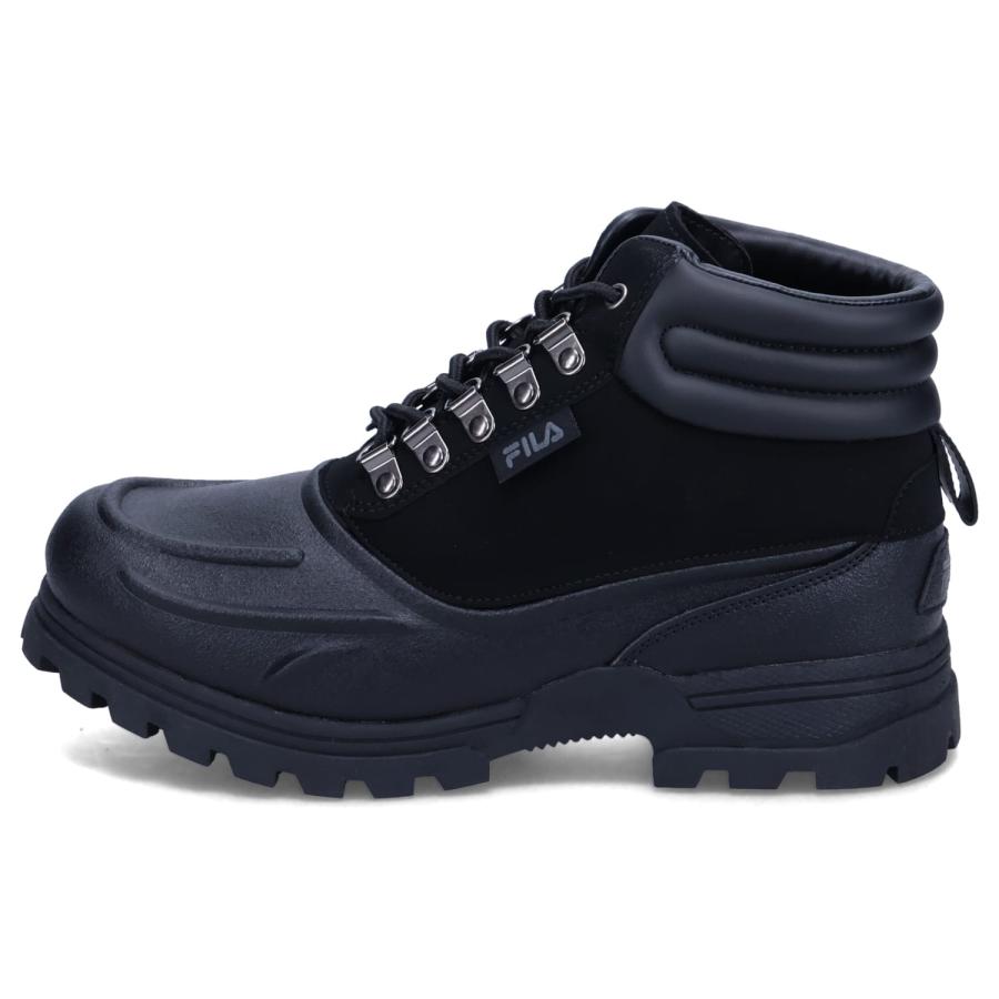 FILA フィラ ブーツ ウェザーテック メンズ 厚底 WEATHERTEC ブラック 黒 1SH40122-001｜goodslabo｜03