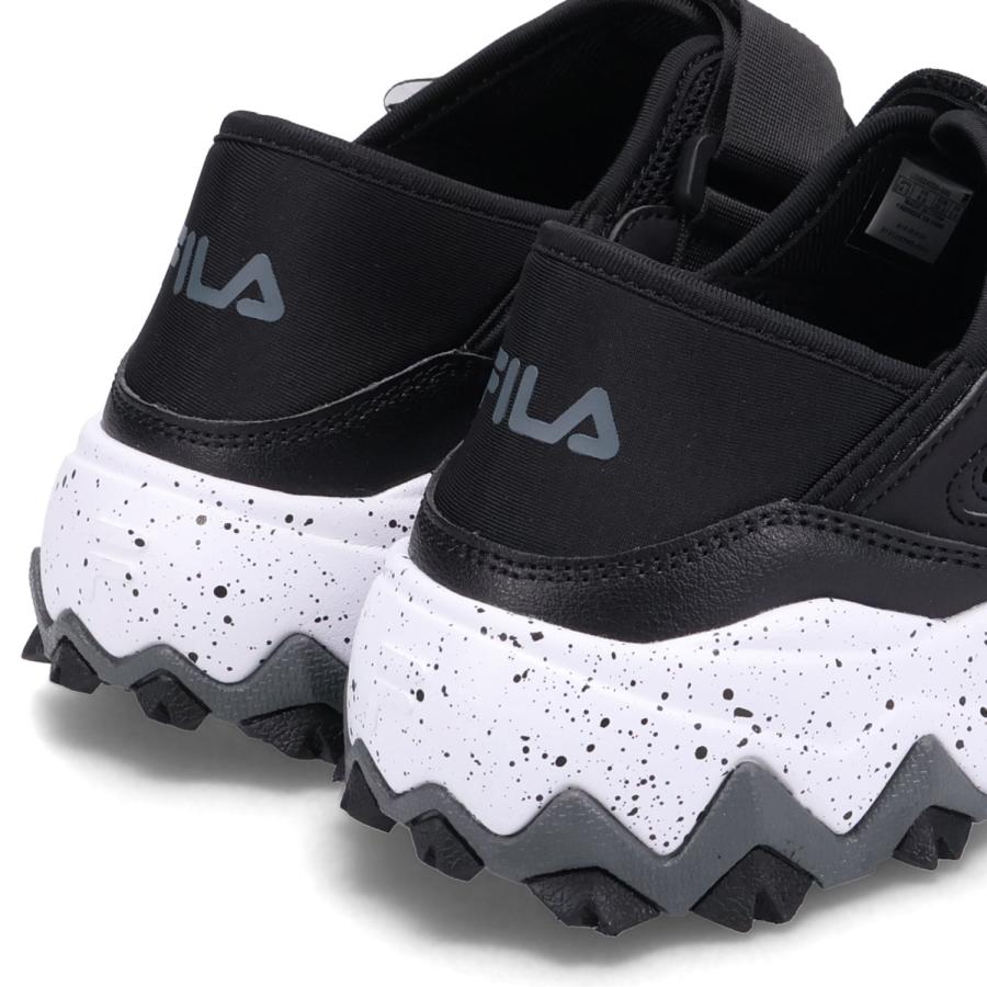 FILA フィラ サンダル シューズ オークモントリカバー レディース 厚底 OAKMONT RECOVER ブラック 黒 USS24028-003｜goodslabo｜06