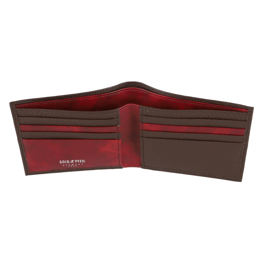 GOLD PFEIL（ゴールドファイル） 財布 カードケース 二つ折り メンズ
