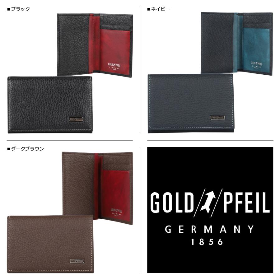 GOLD PFEIL（ゴールドファイル） カードケース 名刺入れ 定期入れ