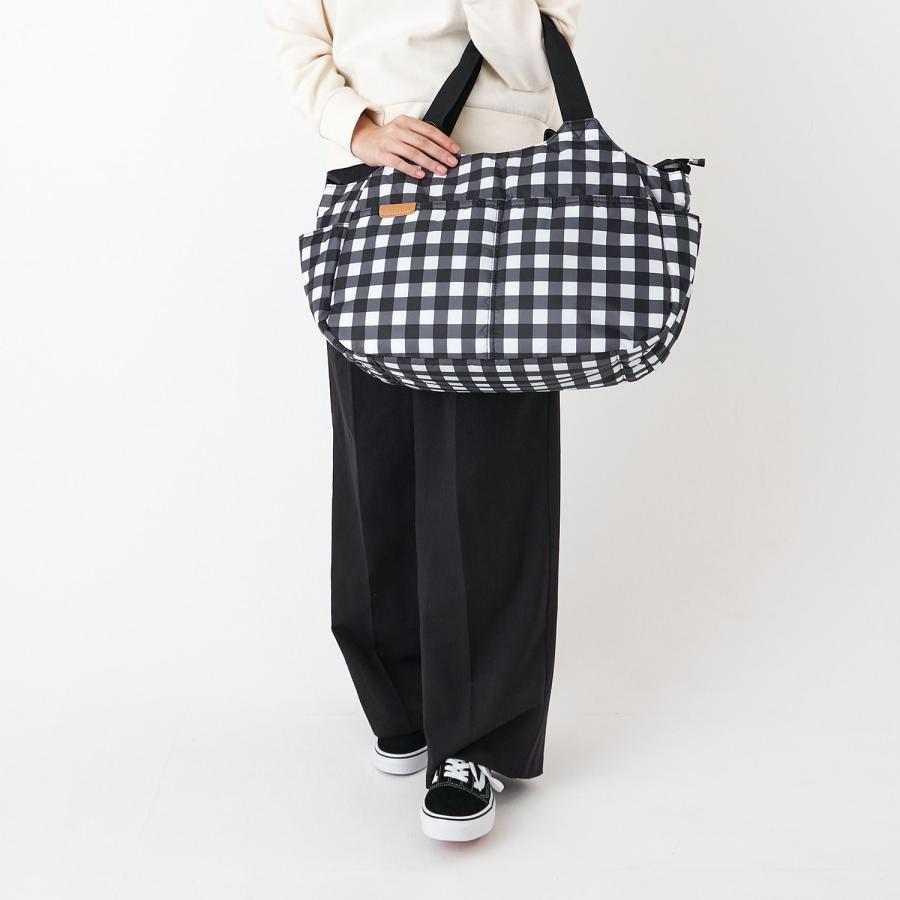 ハンナフラ Hanna Hula バッグ トートバッグ ショルダーバッグ レディース 超軽量 大容量 撥水 2WAY ブラック 黒 CMO-MM Hanna Hula（ハンナフラ） トートショルダーバッグ レディース 超軽量