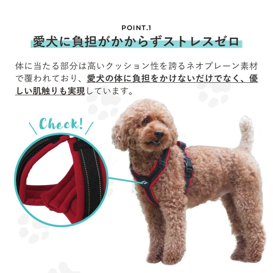 hakusan ハクサン ハーネス 犬 Y型 ゼロ ベルト 小型犬 中型犬 大型犬
