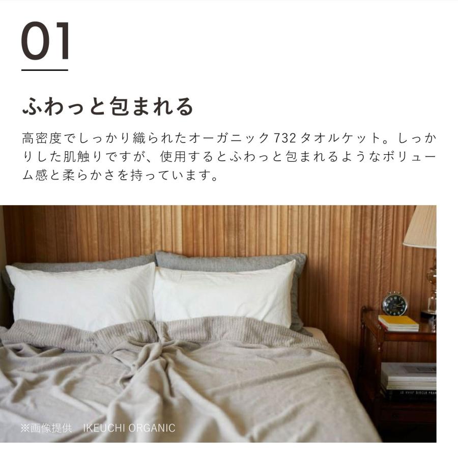 IKEUCHI ORGANIC イケウチオーガニック タオルケット シングル