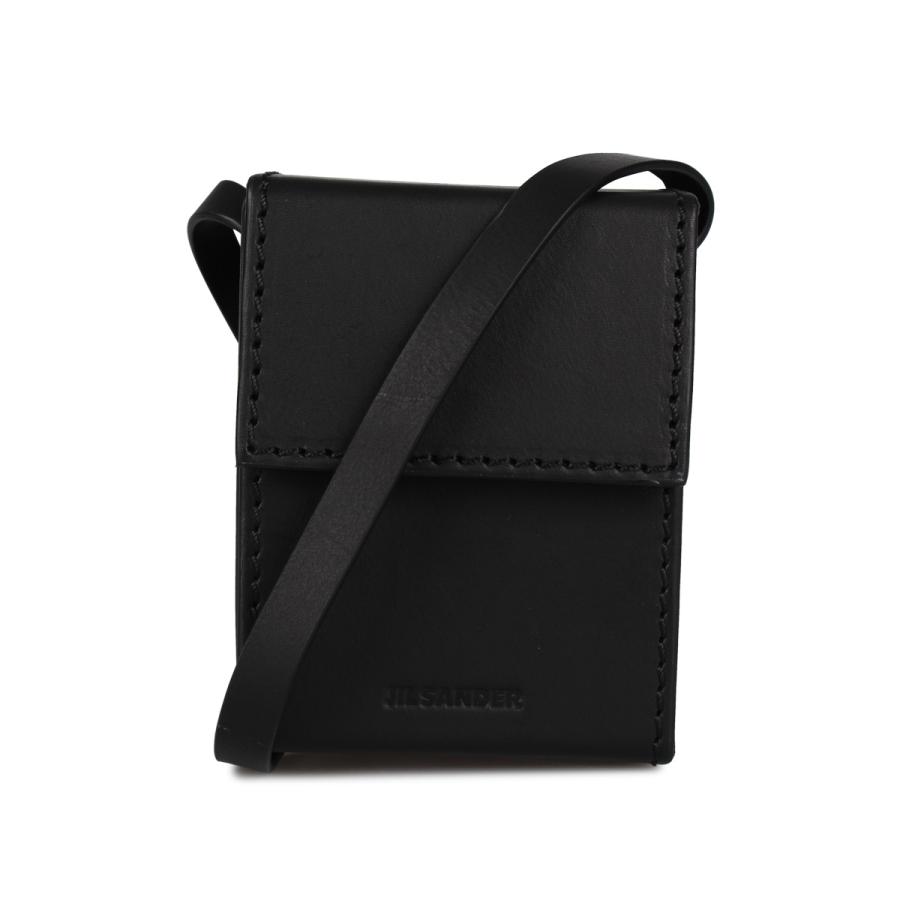 ジルサンダー JSMR840102 レザーボックスショルダーバッグ メンズ