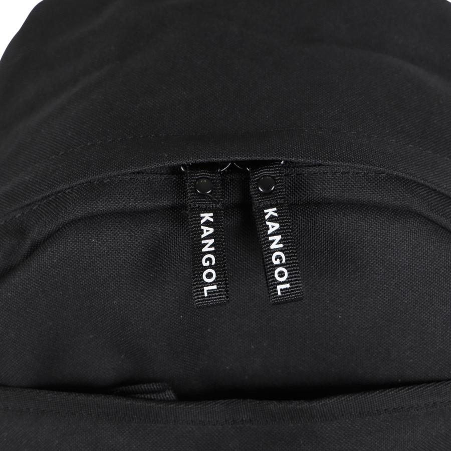 カンゴール KANGOL リュック バッグ バックパック メンズ レディース 23L 大容量 RUCKSACK ブラック 黒 250-1290｜goodslabo｜17