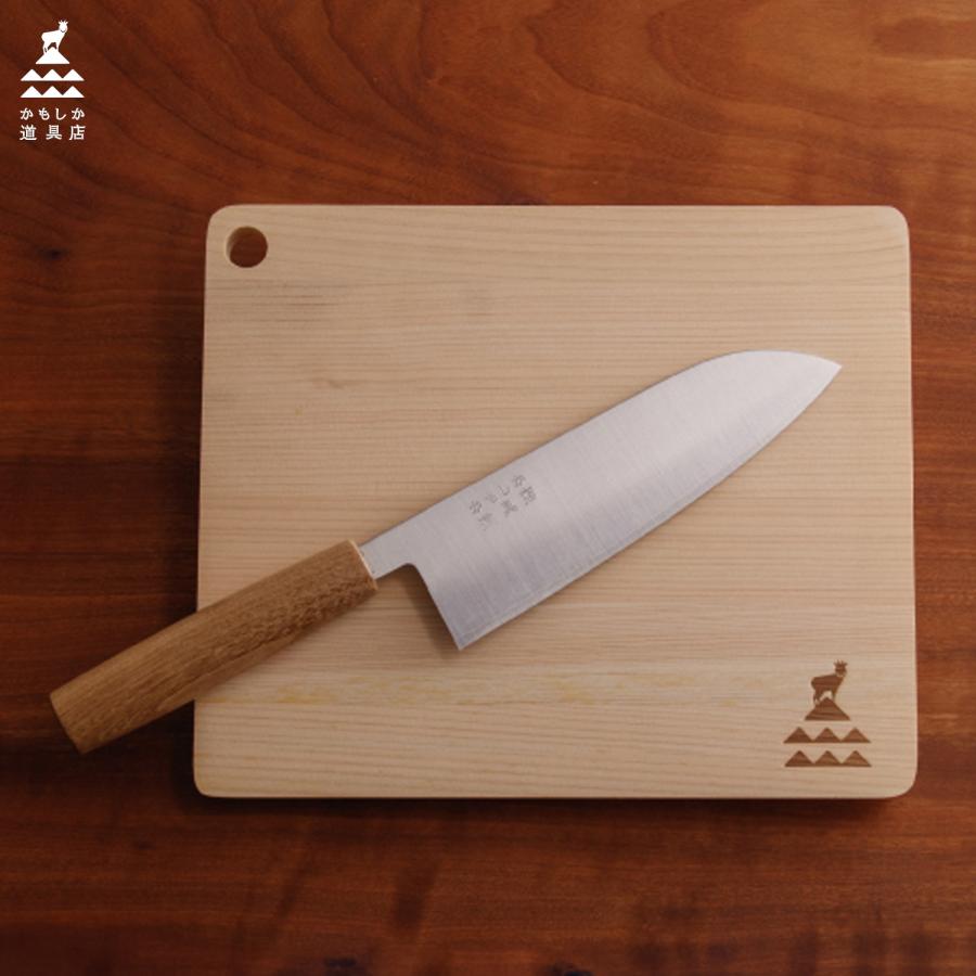 かもしか道具店 三徳包丁 万能包丁 家庭用 17cm ステンレス 日本製