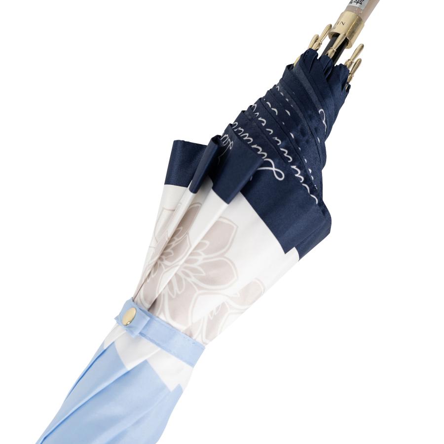 ランバン オン ブルー LANVIN en Bleu 傘 長傘 雨傘 ジャンプ傘 レディース 60cm 軽量 耐風 0384-00 母の日｜goodslabo｜09