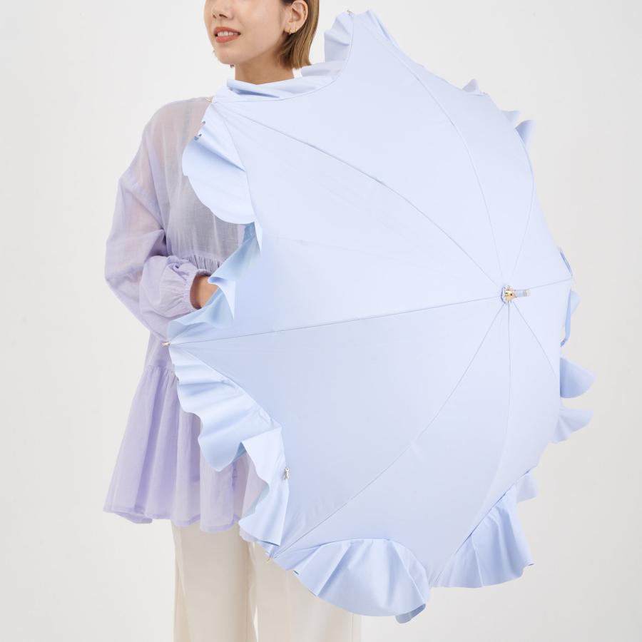 LANVIN en Bleu ランバンオンブルー 日傘 長傘 晴雨兼用 ショート 雨傘