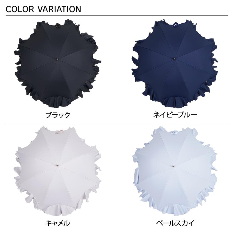 LANVIN en Bleu ランバンオンブルー 日傘 長傘 晴雨兼用 ショート 雨傘