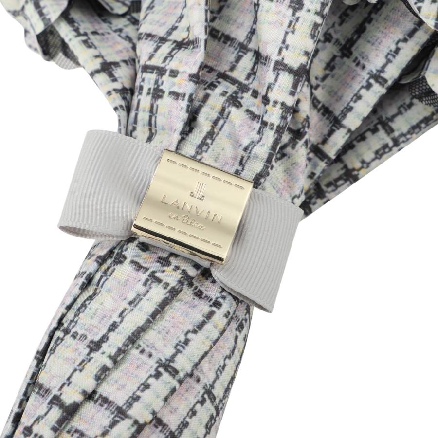 LANVIN en Bleu ランバンオンブルー 日傘 完全遮光 長傘 晴雨兼用 雨傘