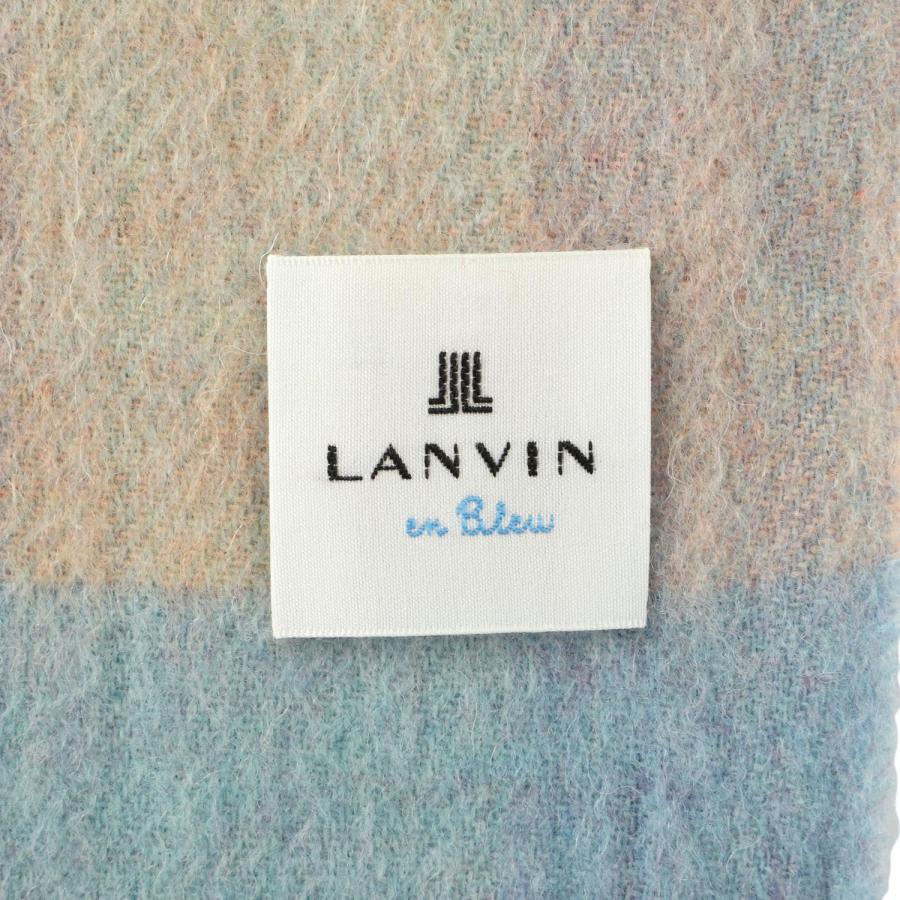 【未使用タグ付き】LANVIN en Blue カシミヤストール 楽天市場】LANVIN en Bleu ランバン オン ブルー カシミヤウール