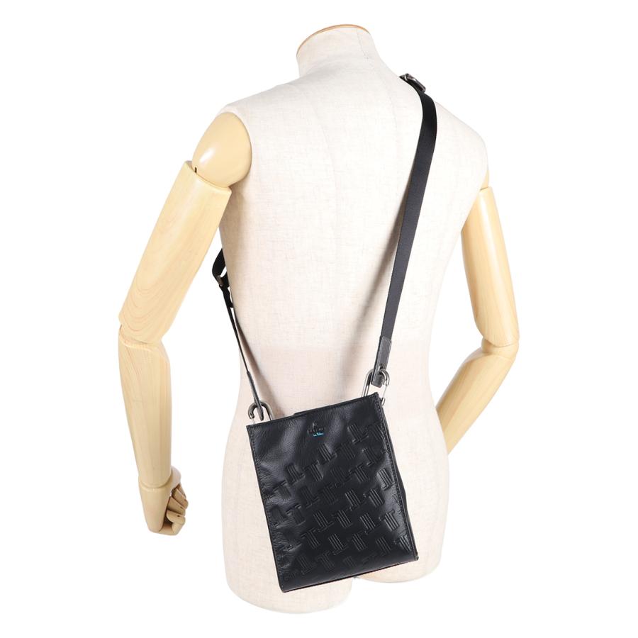 LANVIN en Bleu ランバンオンブルー ショルダーバッグ ティルト メンズ 
