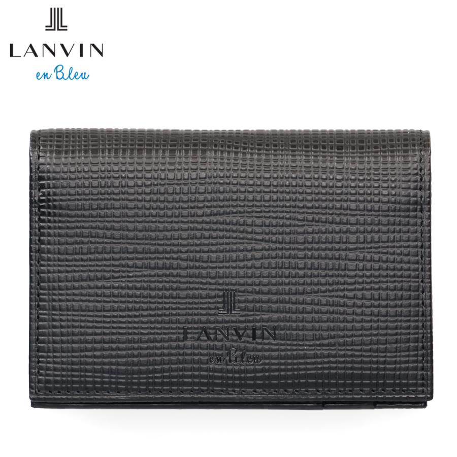 LANVIN en Bleu ランバンオンブルー 名刺入れ カードケース LANVIN en Bleu ランバンオンブルー 名刺入れ カードケース