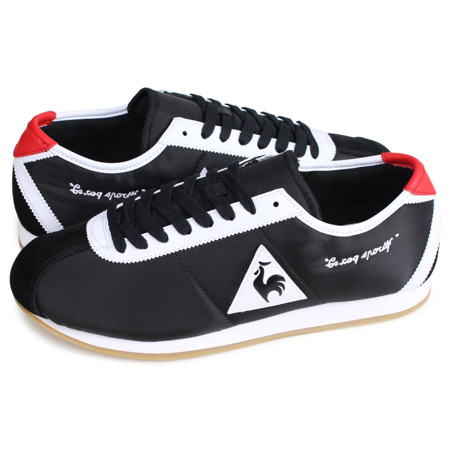 ルコック スポルティフ Le Coq Sportif スニーカー モンペリエ メンズ レディース Montpellier ブラック 黒 Ql1ngc06bw Lcq Ql1ngc06bw Goods Lab Plus 通販 Yahoo ショッピング