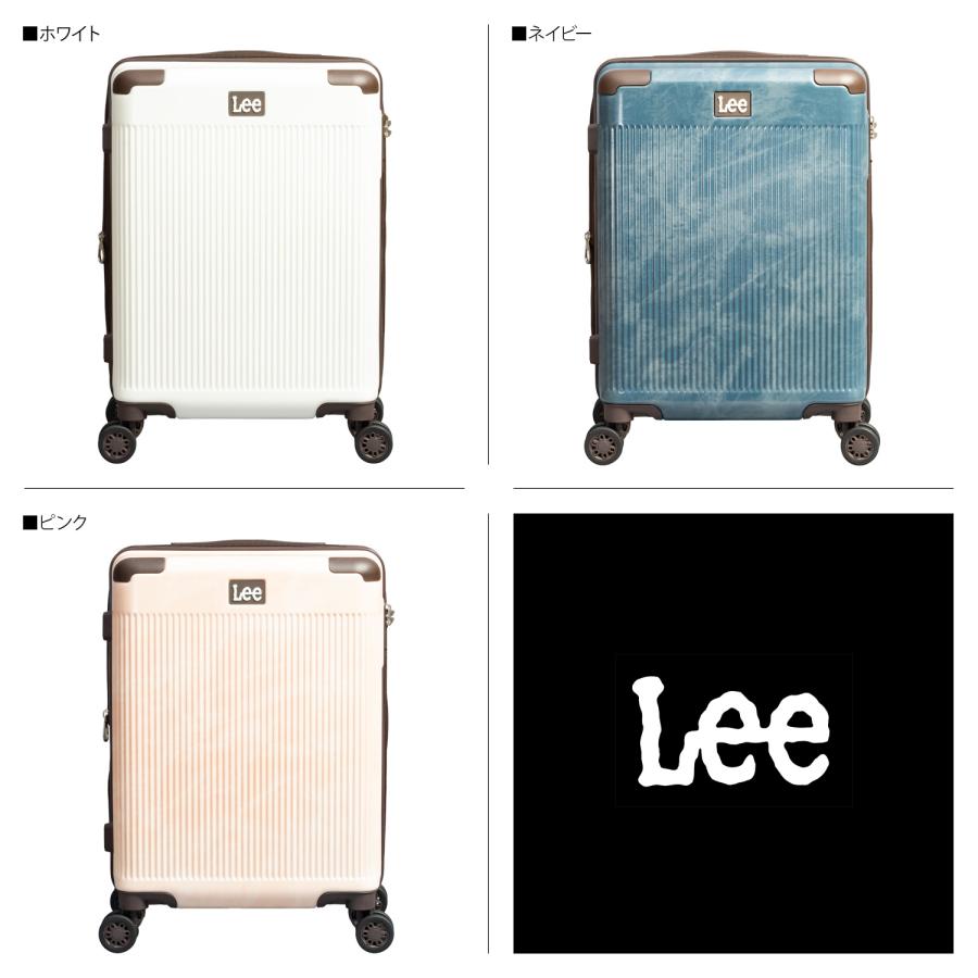 Lee リー スーツケース キャリーケース キャリーバッグ メンズ レディース 38-47L 機内持ち込み SSサイズ 拡張可能 TSAロック  320-9010