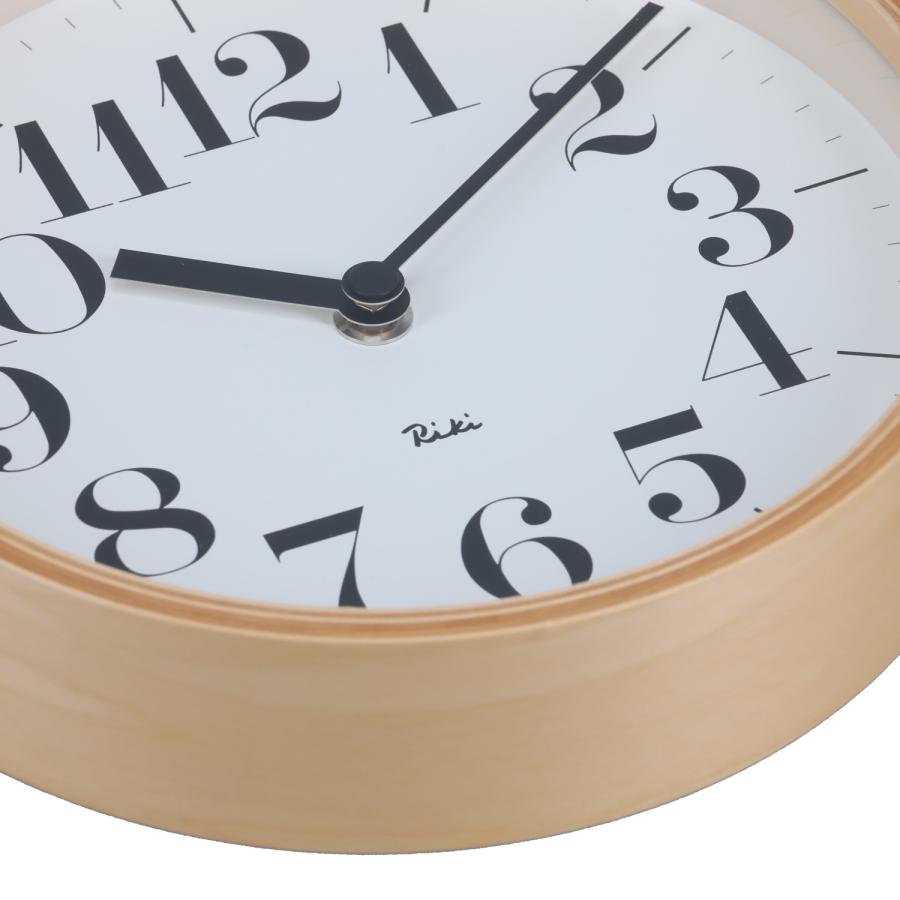 lemnos レムノス 木製 壁 掛け 時計 design by Riki W. Lemnos（レムノス） タカタレムノス 時計 壁掛け リキ クロック