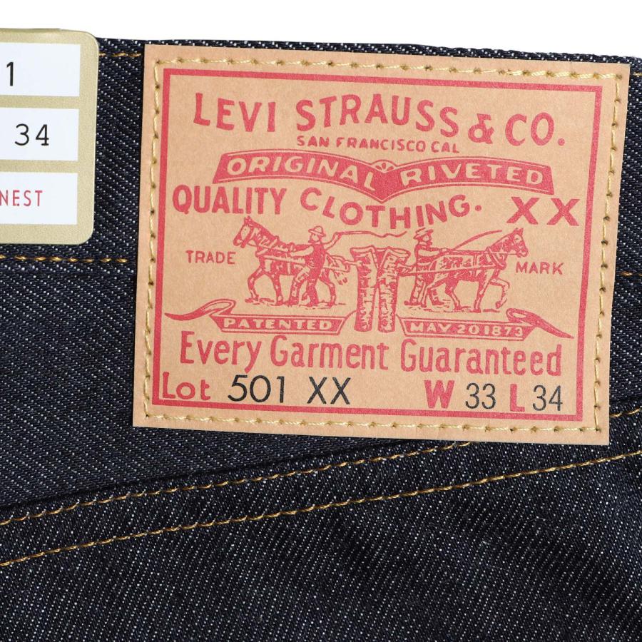 リーバイス ビンテージ クロージング LEVIS 501 ジーンズ デニム パンツ ジーパン メンズ 復刻 赤耳 リジッド 1955 501 JEANS 50155-0079｜goodslabo｜08