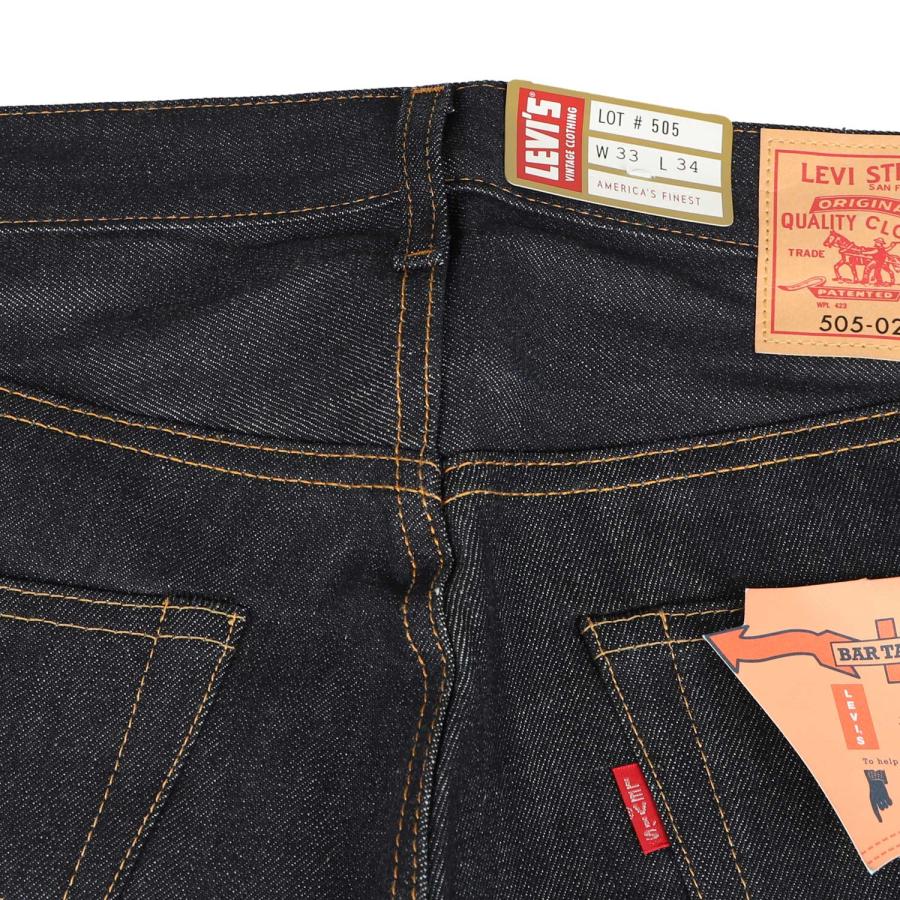 リーバイス ビンテージ クロージング LEVIS VINTAGE CLOTHING 505 ジーンズ デニム パンツ メンズ リジッド 1967 JEANS 67505-0098｜goodslabo｜04