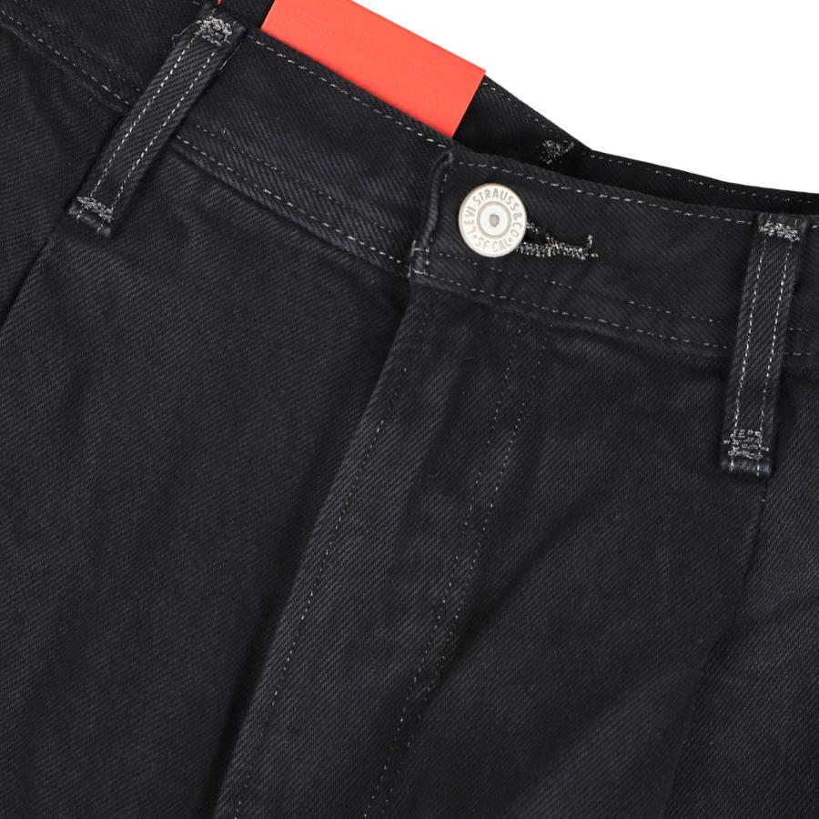 リーバイス レッド LEVIS RED デニム ジーンズ メンズ プリーテッドトラウザー PLEATED TROUSER ブラック 黒 A1120-0001｜goodslabo｜03