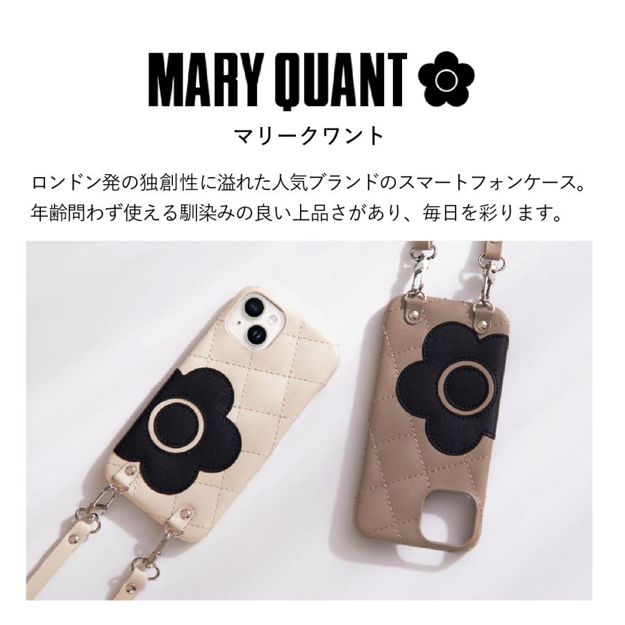 MARY QUANT（マリークヮント） スマホショルダー カバー スマホケース
